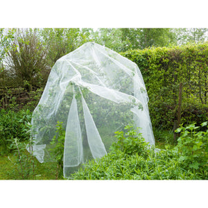 Nature anti-insectengaas insectenhor (wit transparant, 5.2 x 5 m)