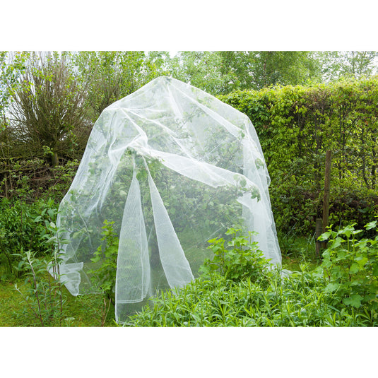 Nature anti-insectengaas insectenhor (wit transparant, 5.2 x 5 m)