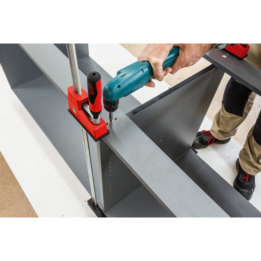 Bessey revo kre60-2k lijmklem (rood zwart)