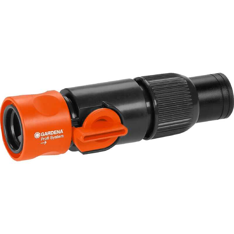 Load image into Gallery viewer, Gardena prof-system slangstuk met reguleerventiel (grijs oranje, 2819-20)
