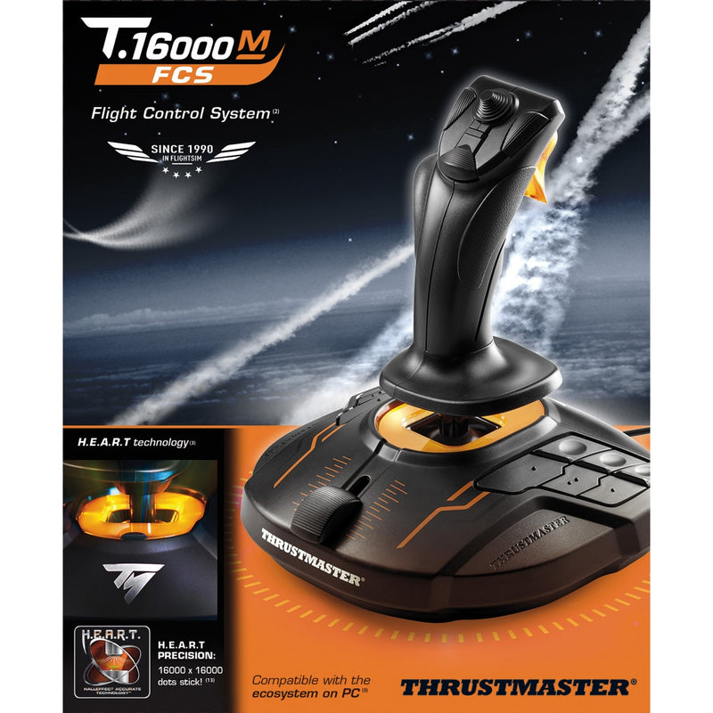 Load image into Gallery viewer, Thrustmaster t.16000m fcs joystick (zwart oranje, pc)
