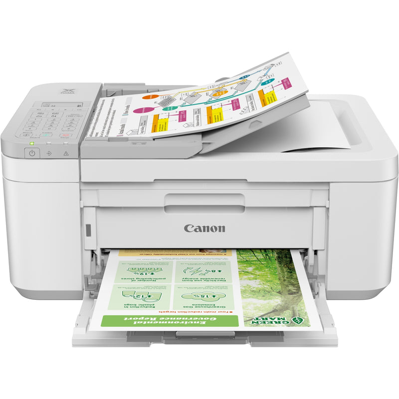 Load image into Gallery viewer, Canon pixma tr4756i all-in-one inkjetprinter met faxfunctie (wit, usb, wlan, kopie, scan, fax)
