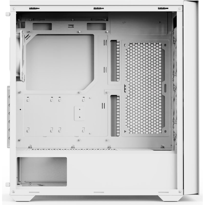 Load image into Gallery viewer, Aerocool b502a midi tower behuizing (wit | 2x usb-a | 1x usb-c | rgb)
