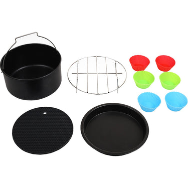 Princess 182012 accessoire set 5.2 l aerofryer (zwart zilver)