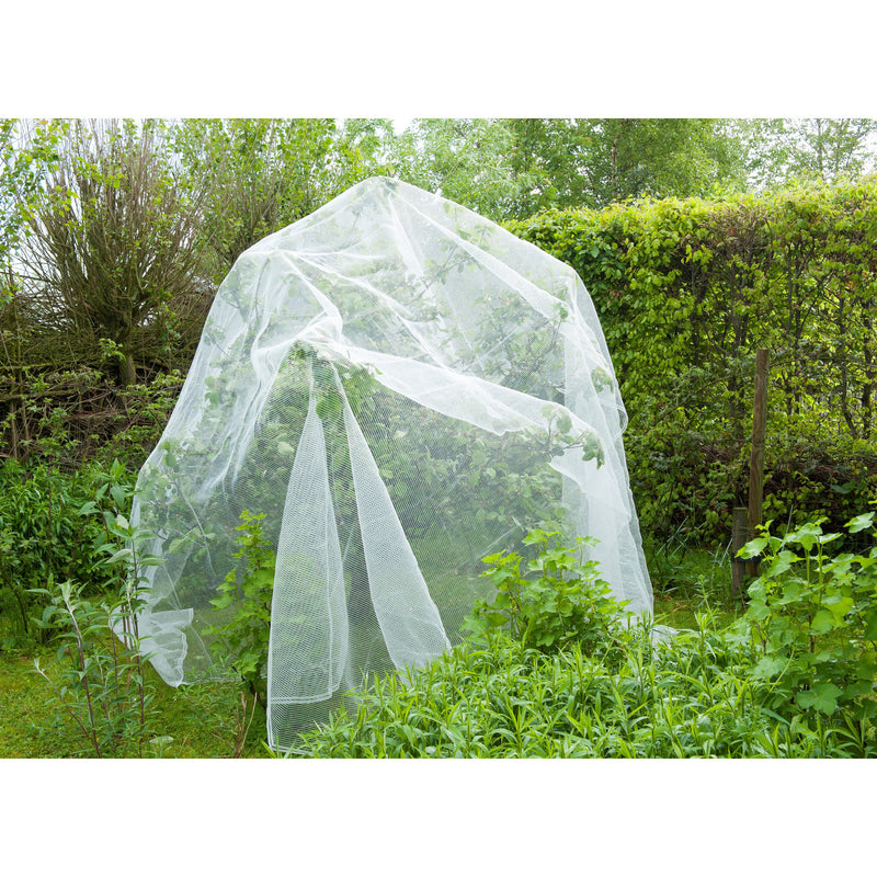 ギャラリービューアに画像をロードする, Nature anti-insectengaas insectenhor (wit transparant, 5.2 x 5 m)
