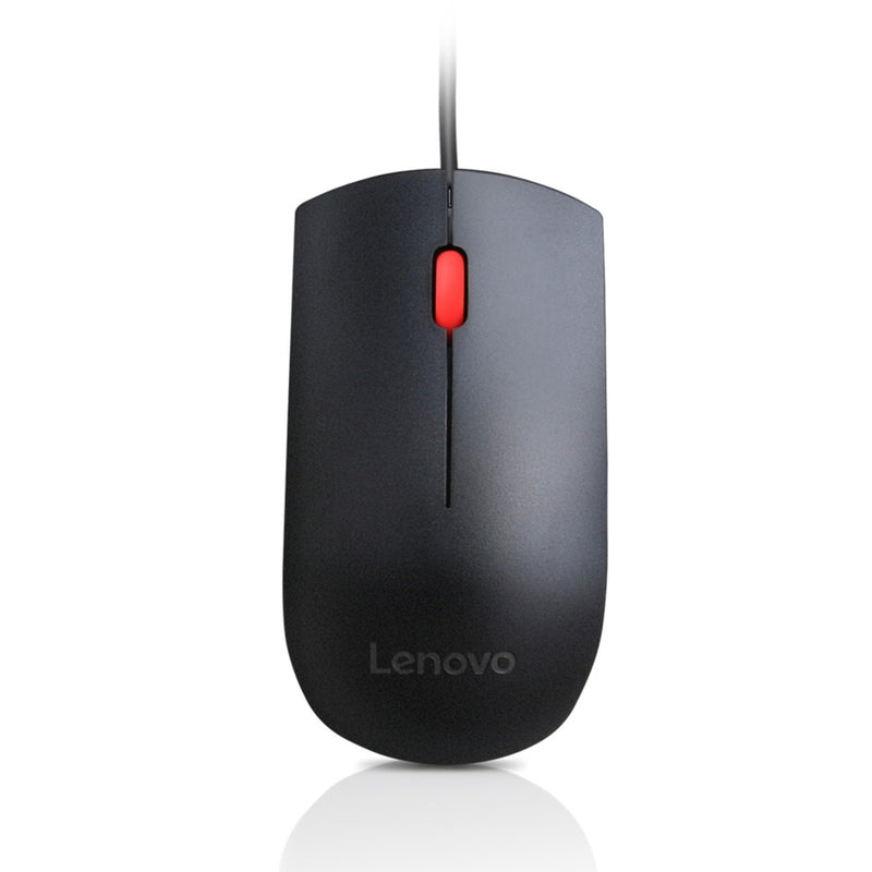 Load image into Gallery viewer, Lenovo essential usb-muis (zwart, 1600 dpi)

