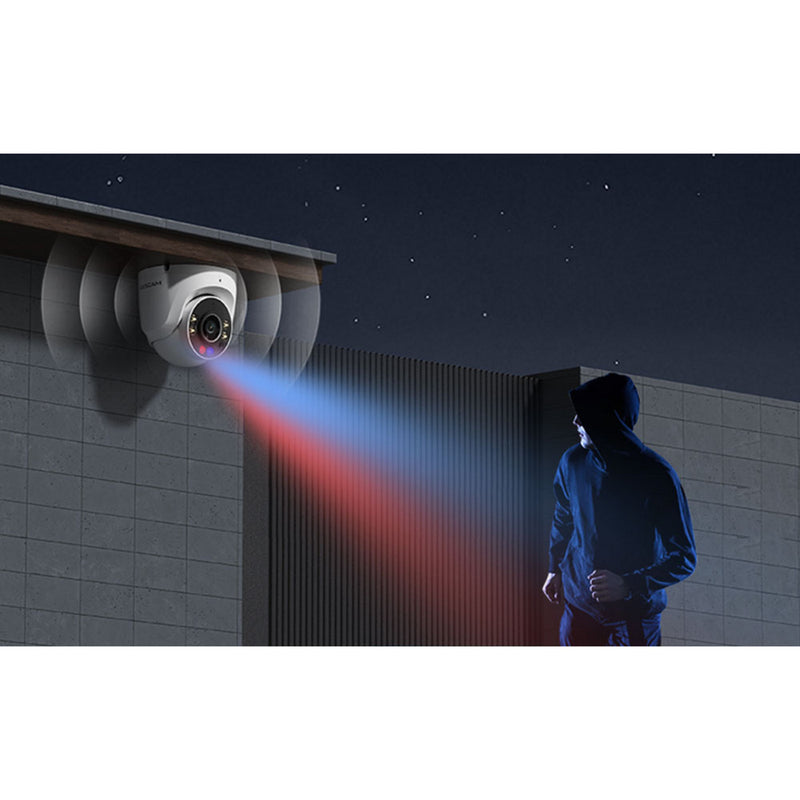 Cargue la imagen en el visor de la galería, Foscam w5ep, 3k 5mp qhd poe ip camera (wit)
