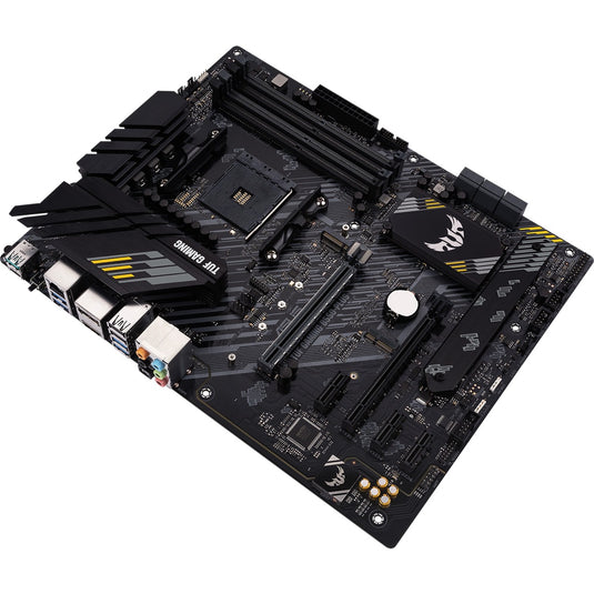 Asus tuf gaming b550-plus socket am4 moederbord (zwart, raid, 2.5gb-lan, sound, atx)
