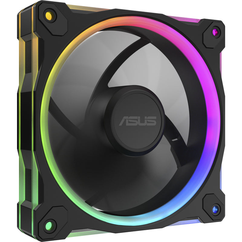 Load image into Gallery viewer, Asus prime mr120 argb fan - triple pack case fans (zwart, 3 stuks, 120 x 120 x 28 mm, 3 stuks)
