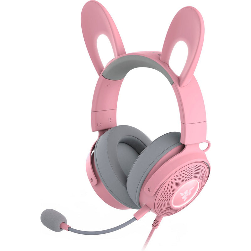 Afbeelding laden in galerijviewer, Razer kraken kitty v2 pro rgb over-ear gaming headset (roze)
