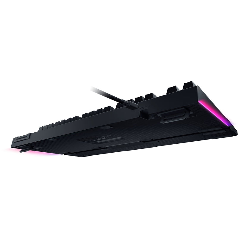 Load image into Gallery viewer, Razer blackwidow v4, gaming toetsenbord (zwart, us lay-out, yellow, rgb leds, doubleshot abs)
