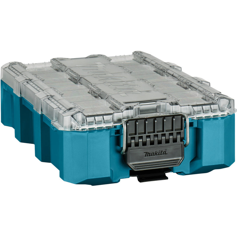 Load image into Gallery viewer, Makita maktrak organizer medium p-91045 gereedschapsbox (blauw zwart)
