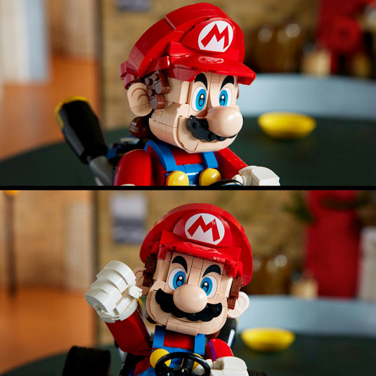Lego super mario 72037 mario kart mario en standaardkart