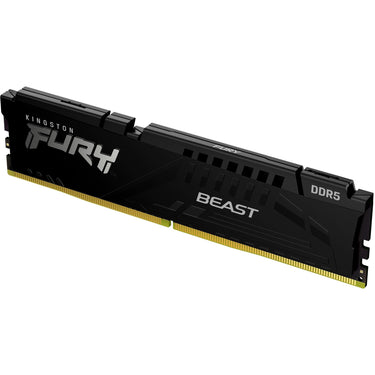 Kingston fury 16 gb ddr5-5600 werkgeheugen (zwart, kf556c40bb-16, beast, xmp)