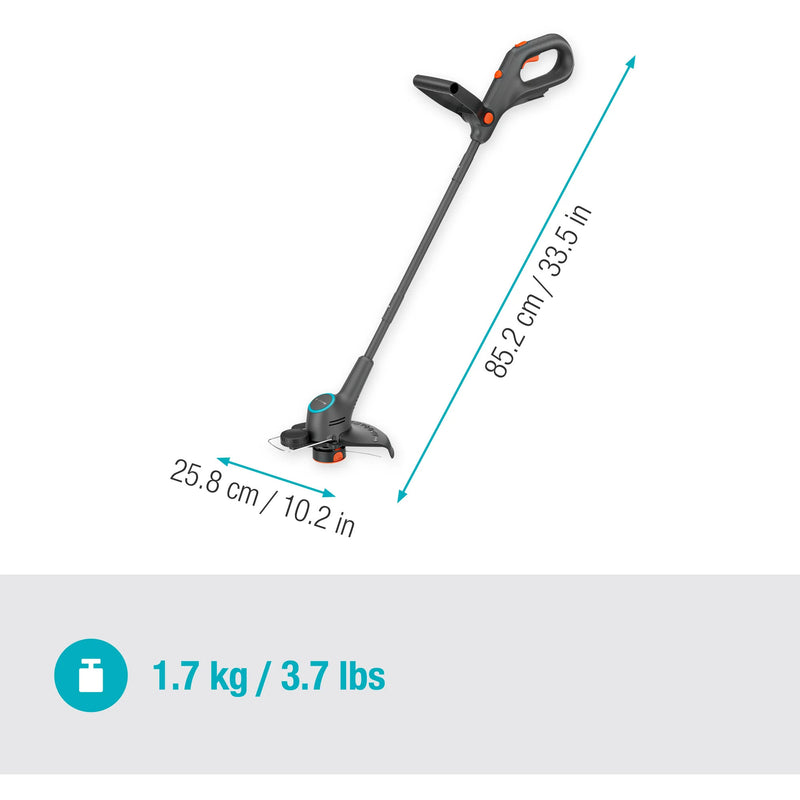 Load image into Gallery viewer, Gardena gazontrimmer easytrim 25 18v grastrimmer (grijs turquoise, accu en oplader niet inbegrepen)

