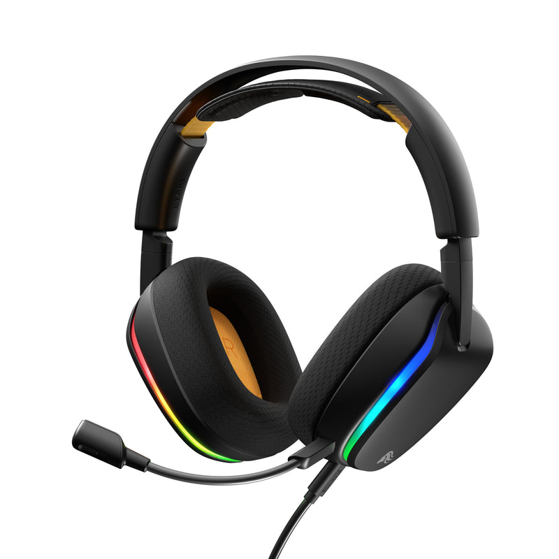 Load image into Gallery viewer, Glorious ghs eternal rgb - stereo rgb gamingheadset over-ear gaming headset (zwart, pc, ps5, ps4, switch, usb-c)
