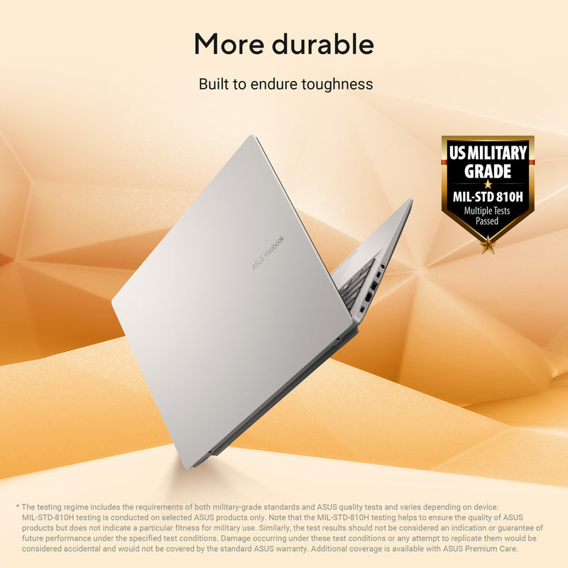 Afbeelding laden in galerijviewer, Asus vivobook 14 m1407ga-ly012w 14 copilot+ laptop (zilver | ryzen 7 445 | radeon 840m | 16 gb | 512 gd ssd)
