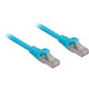 Sharkoon cat.6a netwerkkabel (blauw, 1 meter, sftp, rj-45, halogeenvrij)