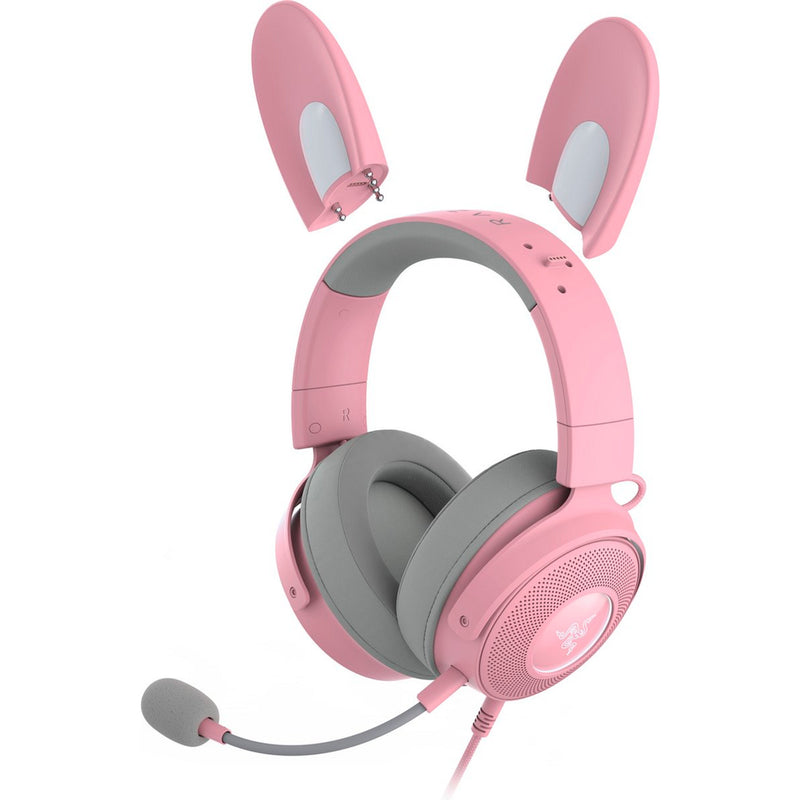 Afbeelding laden in galerijviewer, Razer kraken kitty v2 pro rgb over-ear gaming headset (roze)
