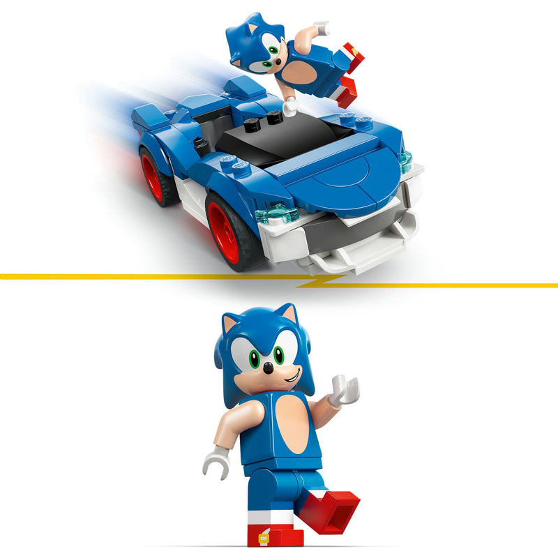 Chargez l'image dans la visionneuse de la galerie, Lego sonic the hedgehog - sonic's car: speedster lightning constructiespeelgoed (77117)
