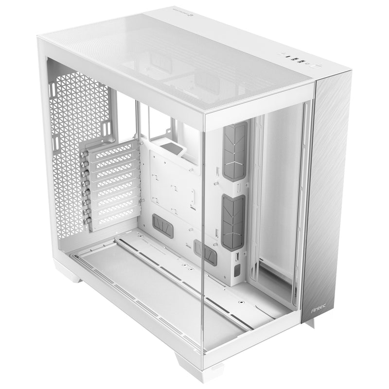 Afbeelding laden in galerijviewer, Antec c8 midi tower behuizing (wit zilver | 2x usb-a | 1x usb-c | tempered glass)
