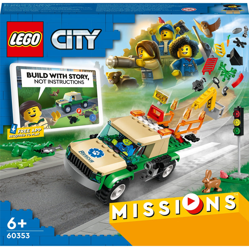 Load image into Gallery viewer, Lego city - wilde dieren reddingsmissies constructiespeelgoed (60353)
