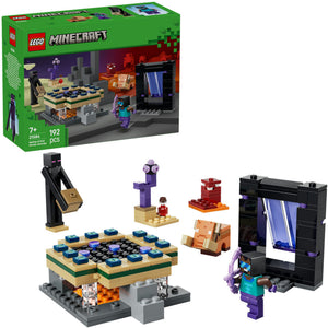 Lego minecraft 21584 reis naar de nether en het end-portaal