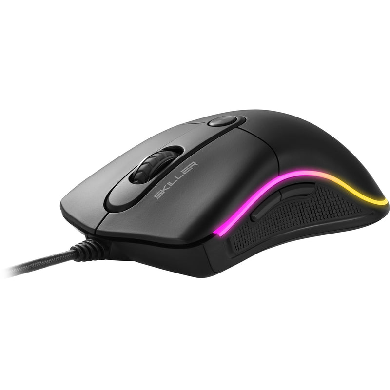 Load image into Gallery viewer, Sharkoon skiller sgm2 optische gaming muis (zwart, 400 - 6400 dpi, rgb leds)
