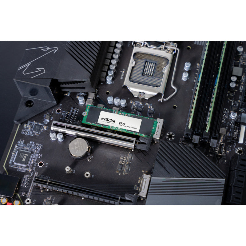 Load image into Gallery viewer, Crucial e100 1 tb ssd (pcie 4.0 x4, nvme, m.2 2280)

