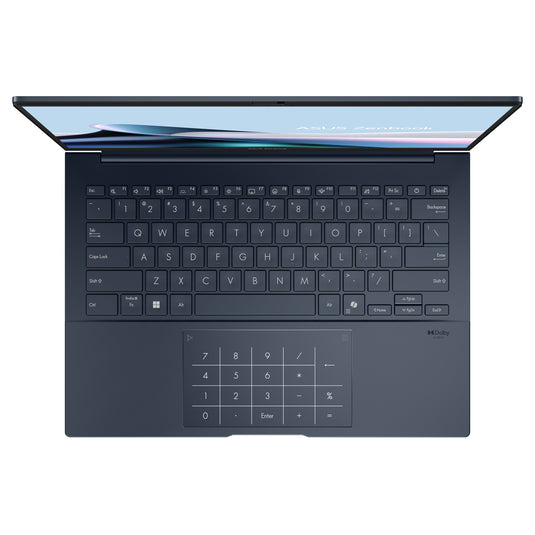 Asus zenbook 14 oled ux3405ca-qd012w 14 laptop (blauw | core ultra 7 255h | arc 140t | 32 gb | 1 tb ssd)