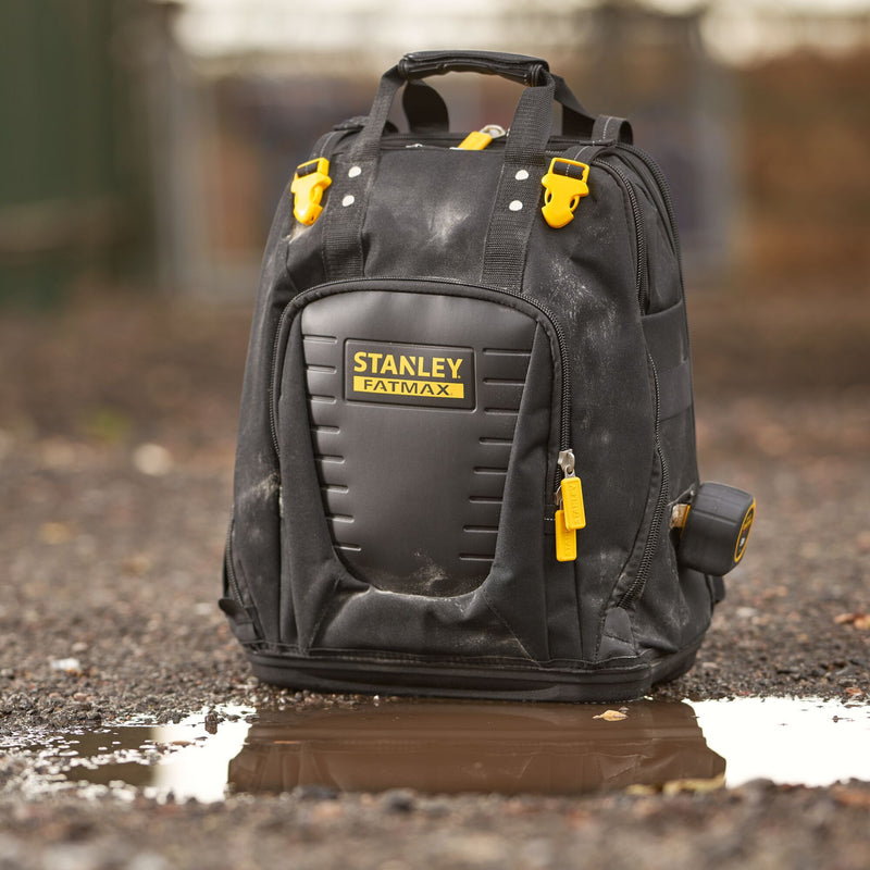 Laden Sie das Bild in Galerie -Viewer, Stanley fatmax rugzak quick access (zwart geel)
