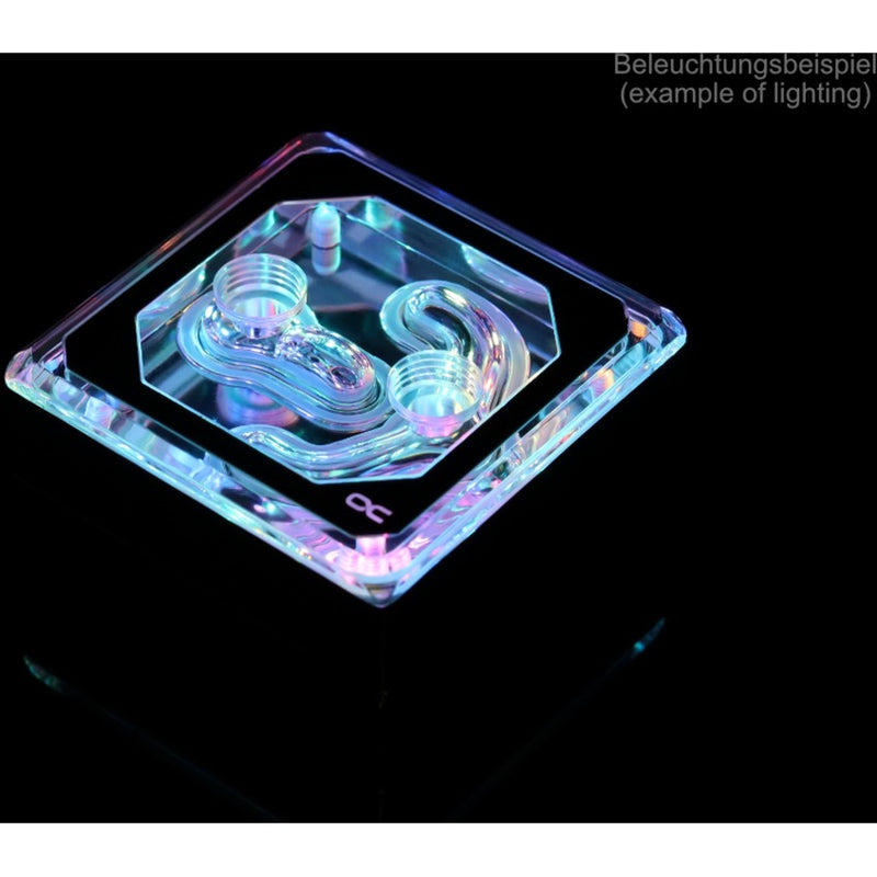 Load image into Gallery viewer, Alphacool eisblock xpx aurora edge acryl black cpu-koeler (transparant zwart)
