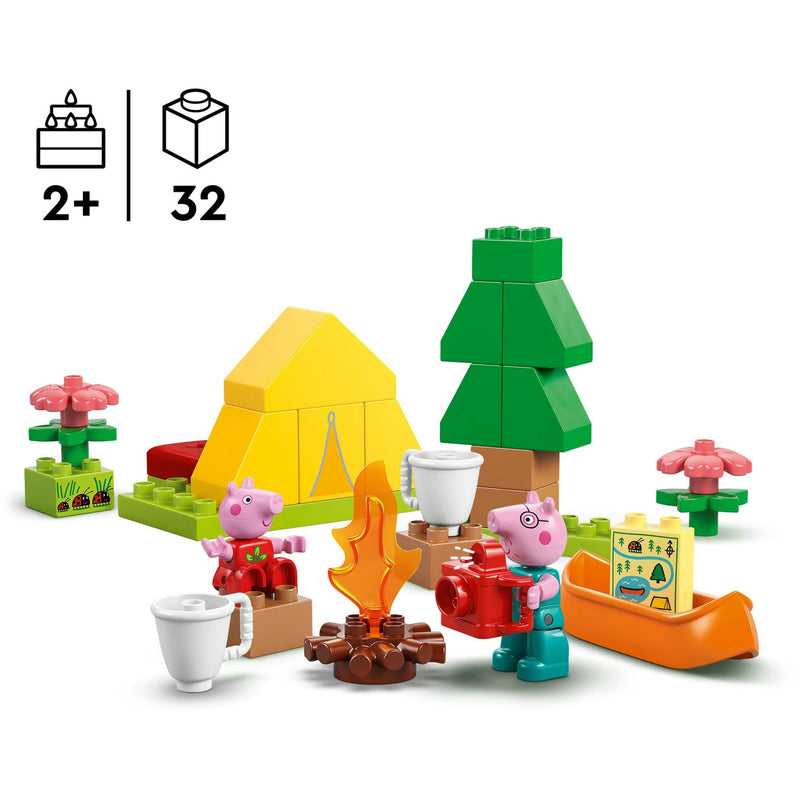 Load image into Gallery viewer, Lego duplo 10452 peppa pig kampeertrip
