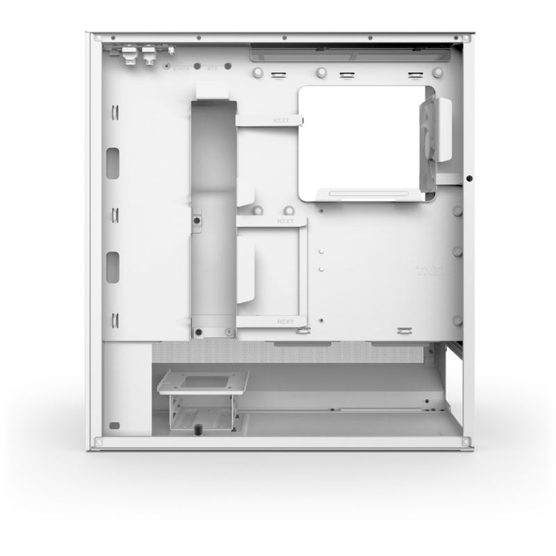 Load image into Gallery viewer, Nzxt h5 flow rgb v2 midi tower behuizing (wit | 1x usb-a | 1x usb-c | rgb | tempered glass)
