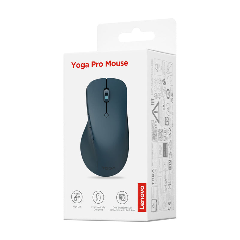 Load image into Gallery viewer, Lenovo yoga pro muis (turquoise, 800 - 4000 dpi, bluetooth usb-c)
