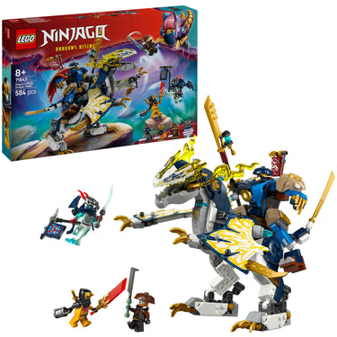Lego ninjago - rogue's mecha drakenrijder constructiespeelgoed (71843)