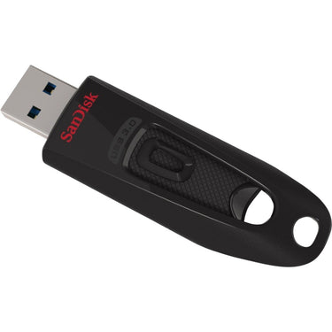 Sandisk ultra 64 gb usb-stick (zwart rood, sdcz48-064g-u46)