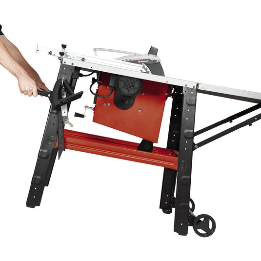 Einhell zaagtafel te-ts 315 u tafelcirkelzaag (rood zwart)