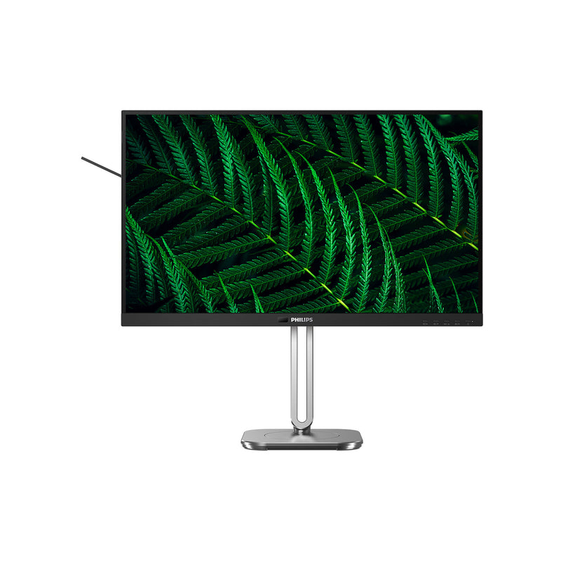 Cargue la imagen en el visor de la galería, Philips 27b2g5601 27 monitor (zilver zwart, hdmi, displayport, usb, lan, audio)
