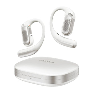 Shokz openfit pro open-ear hoofdtelefoon (wit)