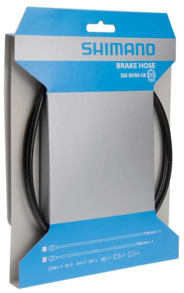 Load image into Gallery viewer, Shimano saint sm-bh90-sblsl brake hose 1000mm
