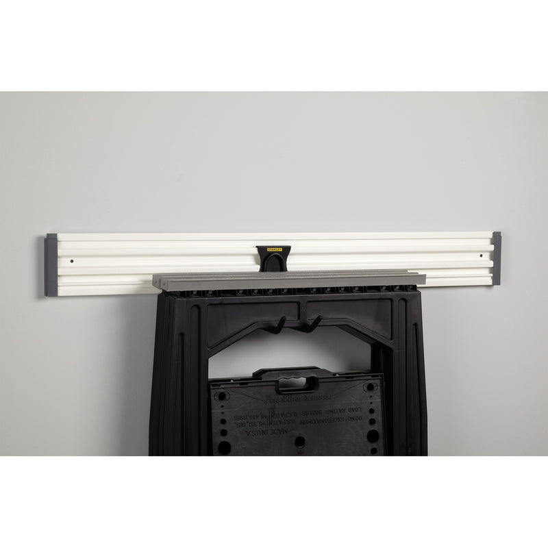 Load image into Gallery viewer, Stanley track wall - universele haak large houder (zwart)
