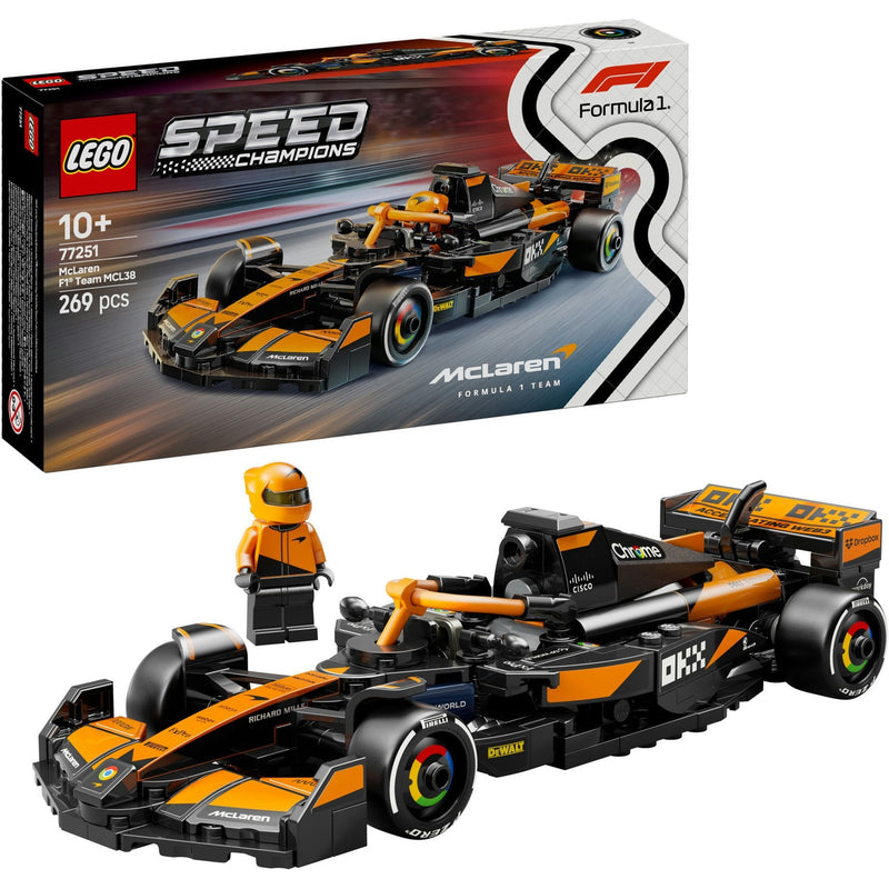 Load image into Gallery viewer, Lego speed champions 77251 mclaren f1 team mcl38 racewagen
