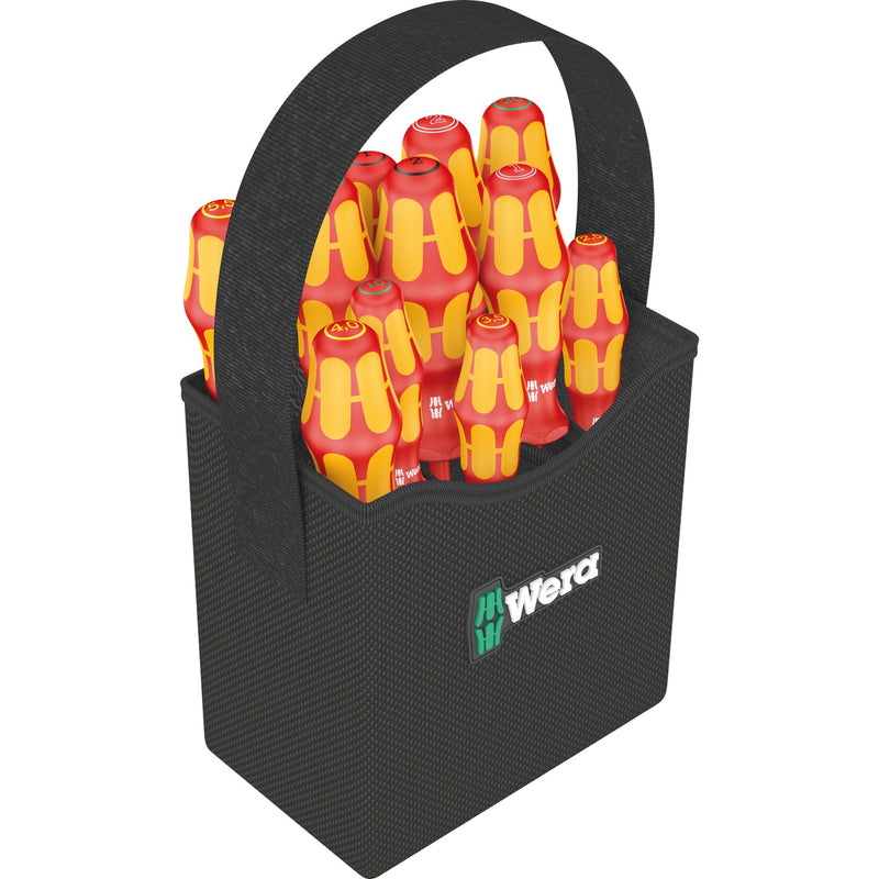 Load image into Gallery viewer, Wera kraftform 2go 100 schroevendraaier (rood geel)
