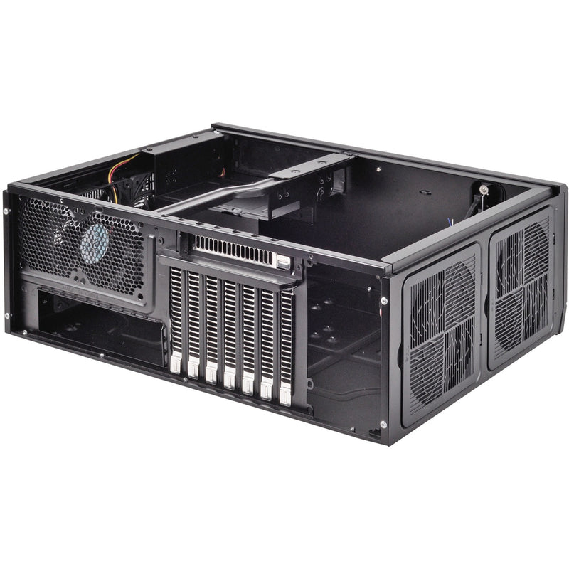 Load image into Gallery viewer, Silverstone sst-gd10b htpc behuizing (zwart | 2x usb-a)
