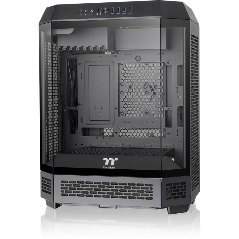 Load image into Gallery viewer, Thermaltake the tower 600 midi tower behuizing (zwart | 4x usb-a | 1x usb-c | tempered glass)
