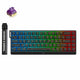 Mchose ace 68 hall effect magnetic switch gaming keyboard (zwart, us lay-out (qwerty), ttc dragon lord, 65%, rgb, hot swap, usb-c, hall effect sensor)