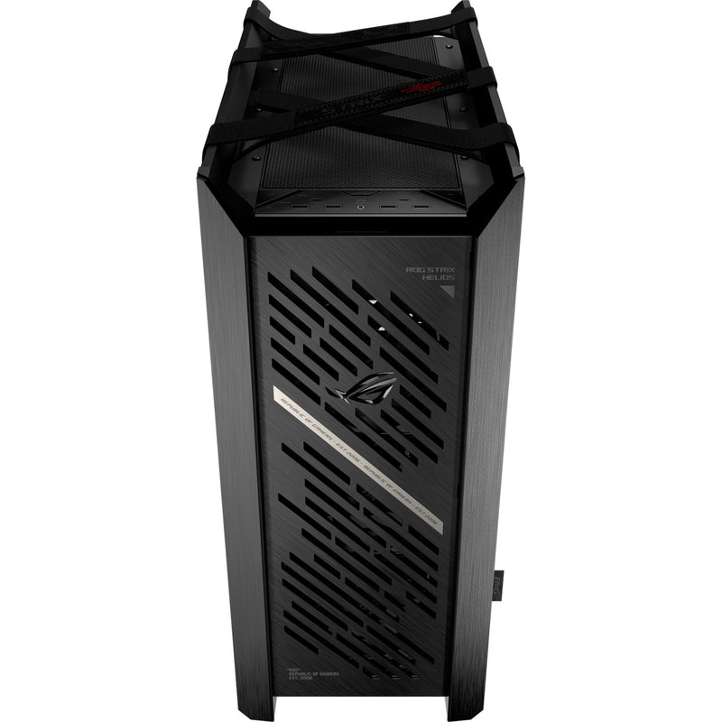 Load image into Gallery viewer, Asus rog strix helios ii gx601s midi tower behuizing (zwart | 4x usb-a | 2x usb-c | rgb | tempered glass)
