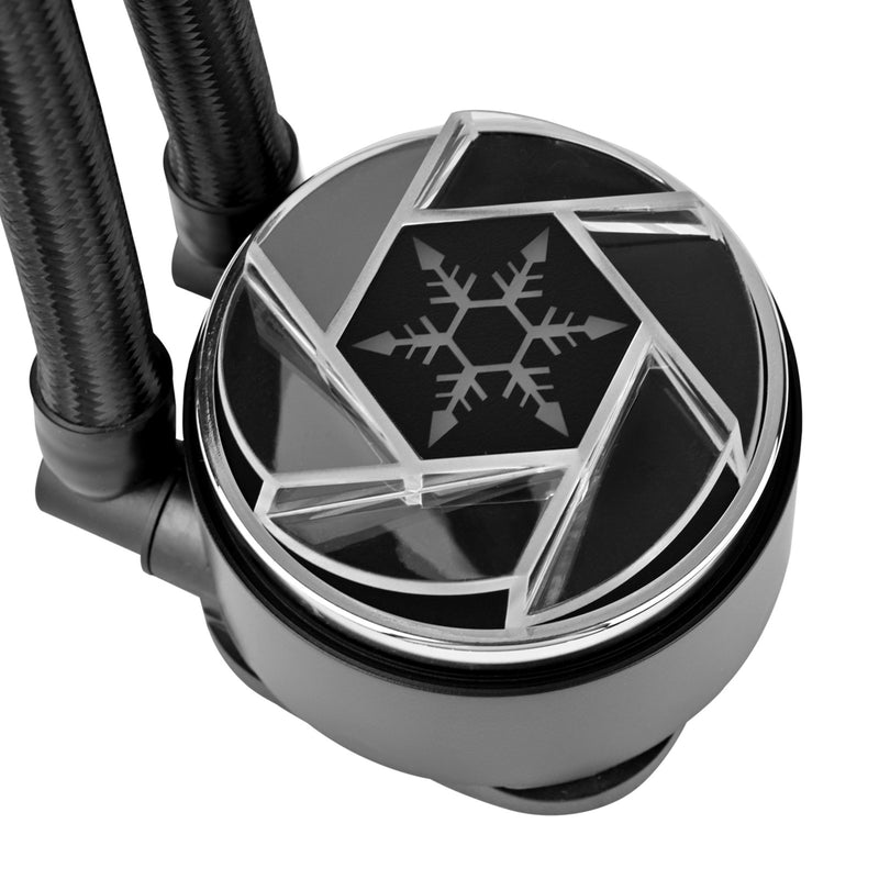 Load image into Gallery viewer, Silverstone novapeak 360 argb waterkoeling (zwart, 4 pin pwm)

