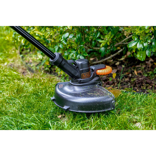 Black+decker 18v afs grastrimmer met accu (zwart oranje, 28 cm accu inbegrepen)